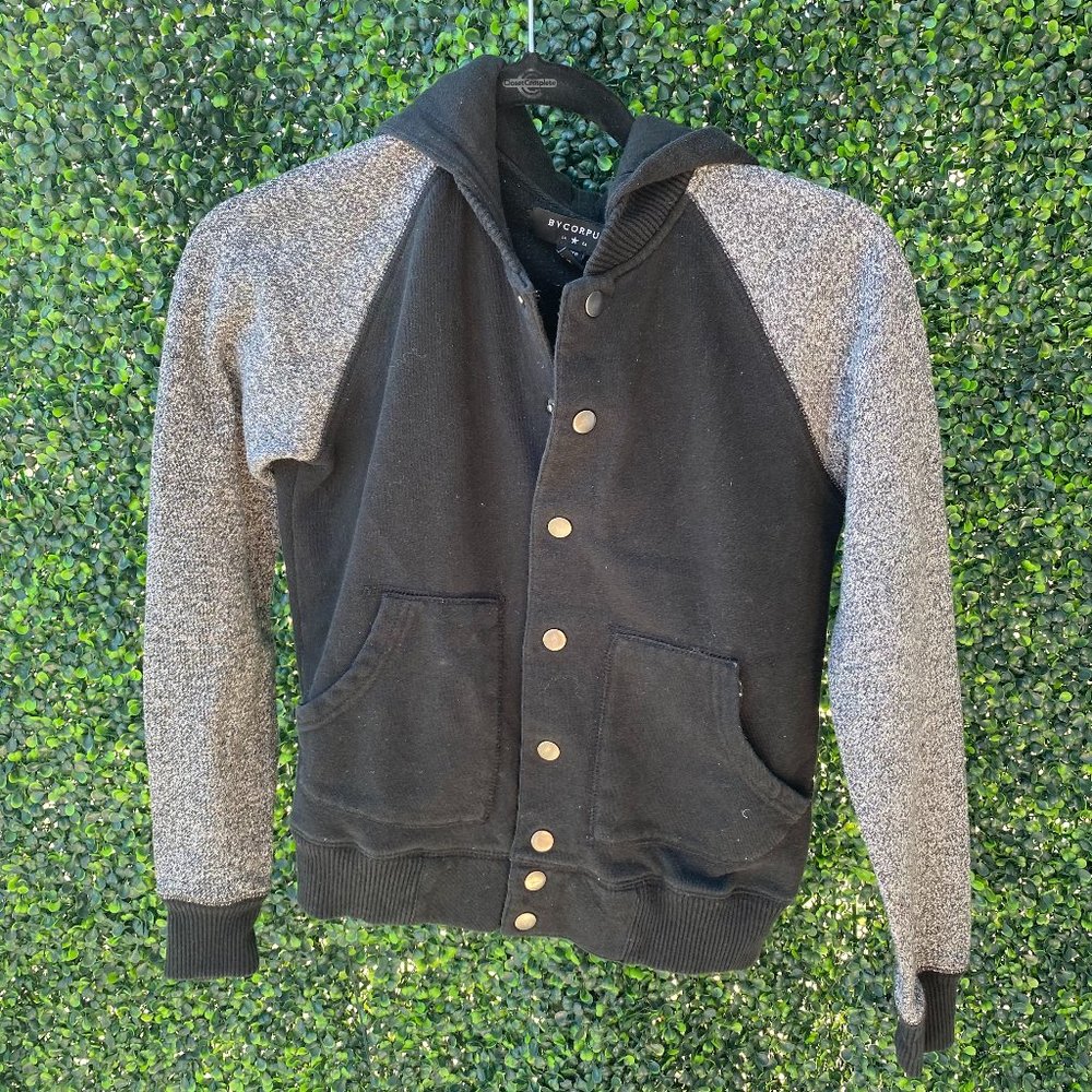 Women's Black & Gray Hoodie